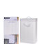 Καλάθι Απλύτων Bamboo 60lt με Καπάκι 40x40x60cm Λευκό