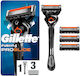 Gillette Fusion5 Proglide Razor cu Capete de schimb 5 lame & Bandă lubrifiantă 4buc