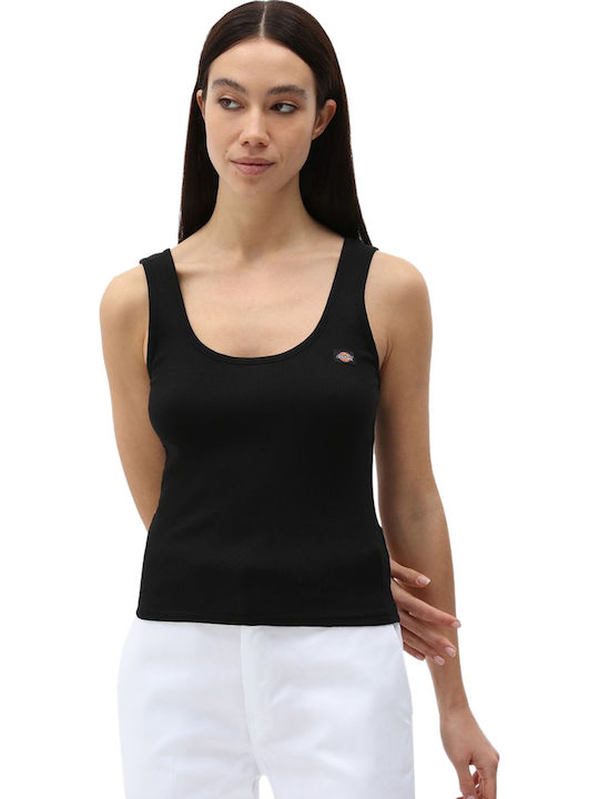 Mapleton Women's Blouse Cotton Sleeveless Black