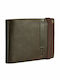 Leather Men's Wallet Classic with RFID Brown