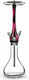 Wookah Narghilea Click Smooth Sens unic Black Pink 63cm