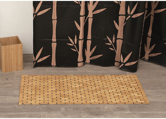 Eurocasa Бански Килим Дървен 7410 Bamboo 42x100см
