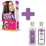 Happy Anne Extreme Care Alisado Brasileno Post Treatment Kit Haarpflegeset für Glättung mit Shampoo 3Stück