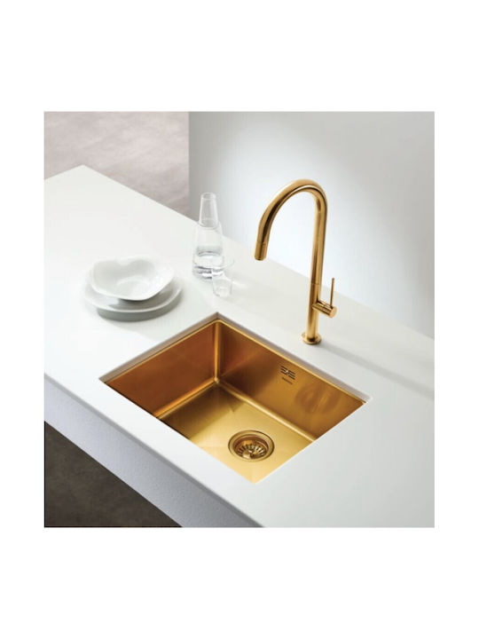 Fortinox Squadro 28075-221 Undermount Sink Inox...