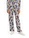 Scotch & Soda Women's High-waisted Fabric Trousers in Wide Line Floral Blue