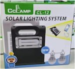 Autonomous Solar Lighting System CL-12 with Flash Light , Light System & Charger CCLAMP