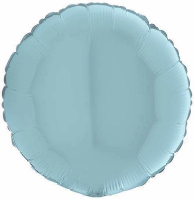 Ballon Folie Rund Blau 45cm