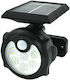 Wall Mounted Solar Light 0.8W Cold White 6500K with Motion Sensor IP65 13cmx12cmx12cmcm