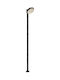 Elvhx Outdoor Floor Lamp Post for E27 Socket Black