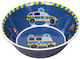Die Spiegelburg Baby Food Bowl Police made of Melamine Blue