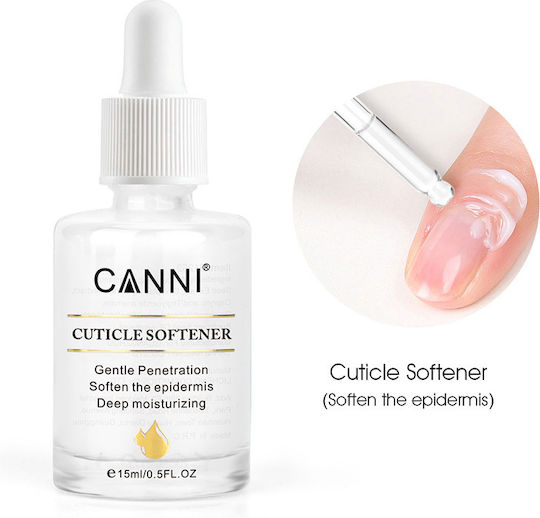 Canni Cuticle Softener White Nagelstärker für Nägel 15ml