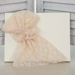 Papillon Kids Handmade Guest Book with Ballerina Subject Made of Cardboard