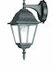 Fan Europe Roma Wall-Mounted Outdoor Lighting Lantern E27 IP44 19.5x35x14.6cm
