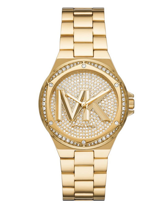Lennox Womens Watch 37mm Battery With Gold Stainless Steel Bracelet