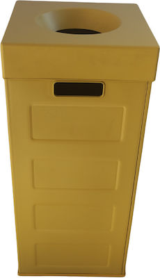 Viomes Kunststoff Gewerbliche Abfallbehälter Recycling Cubo Recycling 1070.1 70Es Gelb