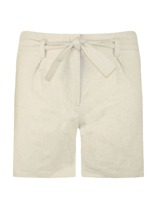 Kinder-Shorts/Bermudas Stoff Beige