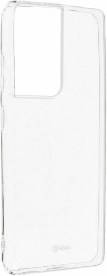 Roar Colorful Jelly Back Cover Silicon Transparent (Galaxy S22 Ultra 5G)