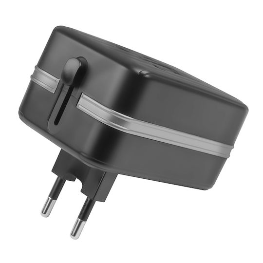 Energizer Charger Without Cable with 3 USB-A Ports and USB-C Port 15W Blacks (TA639C)