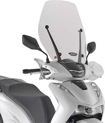 Givi Transparentes Visier Motorrad D1181ST für Honda SH 125 / SH 150 D1181ST