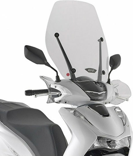 Givi Windshield D1181st Transparent Honda SH 150 2020 2025 SH 350 2021 2025 Requires Original Honda Kit