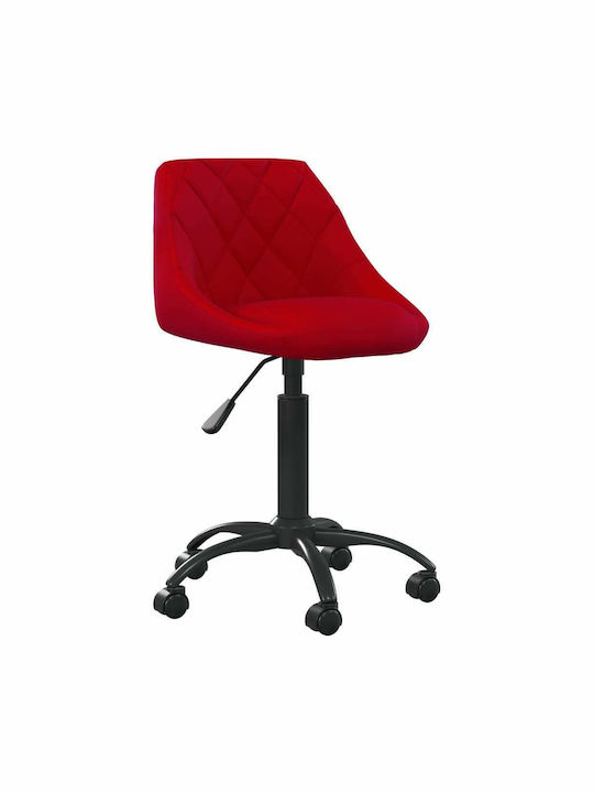 vidaXL vidaXL Bürostuhl Burgundisch