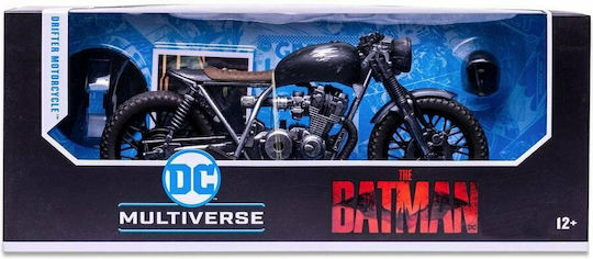Mcfarlane Toys DC Comics Batman Drifter Motorcycle Batman Drifter Motorcycle Batman The Batman 2022 Action Figure Height 17.78cm Scale 1:10