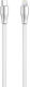 Ldnio LC131I Flat la Cablu Lightning Alb 1m
