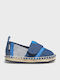 Kids Espradrilles with Hoop & Loop Closure Blue
