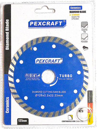 Pexcraft Turbo Schneidscheibe Baumaterialien 230mm
