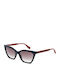 Karl Lagerfeld Women's Sunglasses with Navy Blue Plastic Frame and Gray Gradient Lens KL6061S-424