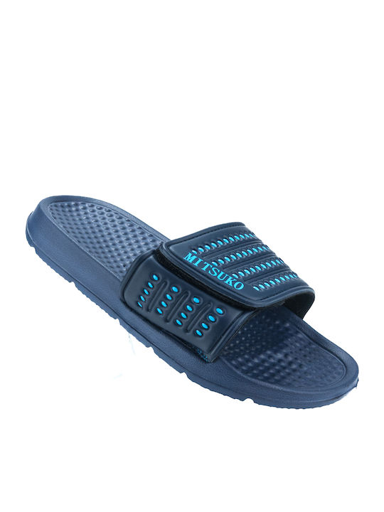 Mitsuko Men's Slides Blue