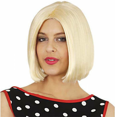 Carnival Wig Straight Blond Bob