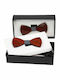 Papillon Kids Kids Fabric Bow Tie Burgundy