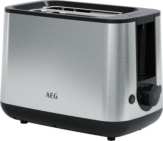 AEG Toaster 2 Slots 800W Inox