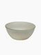 HFA Camvas Ceramic Salad Bowl White-Gold 27.4x27.4x11cm