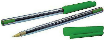 Staedtler Stick 430 Pen Ballpoint with Green Ink