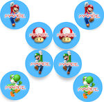 Runda Super Mario autocolante / 8pcs