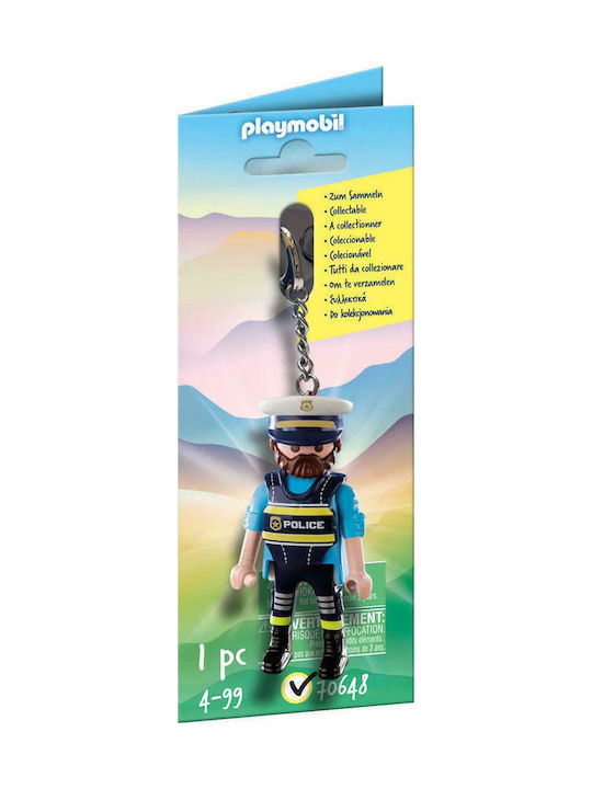 Playmobil Μπρελόκ City Action Αστυνομικός