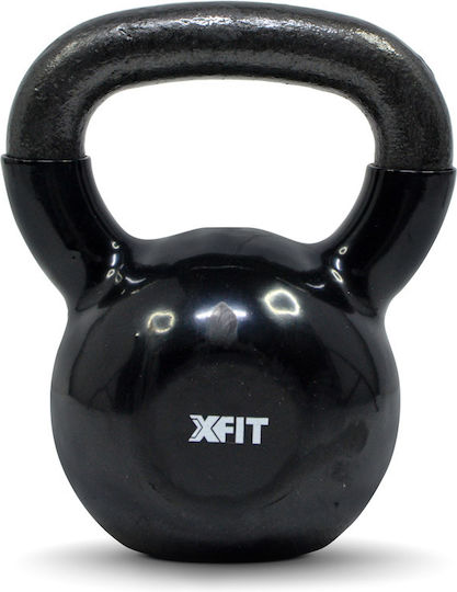 X-FIT Kettlebell Vinyl 12kg Black