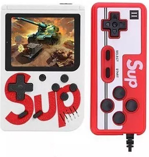 Sup Game Box Electronic Kids Handheld Console White