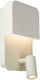 Lucide Lightning Boxer Modern Lamp Wall with Integrated LED and Warm White Light 13.5cm