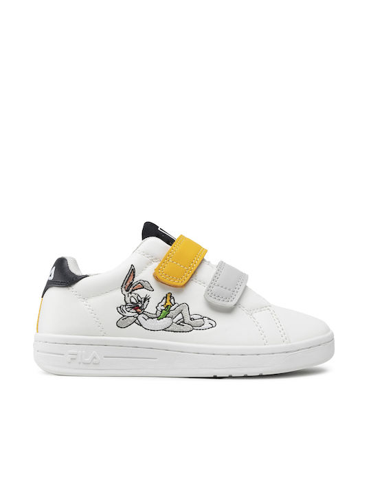 Fila Παιδικά Sneakers mit Klettverschluss Weiß ->