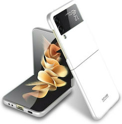 GKK Husă rigidă ultra-subțire cu acoperire integrală GKK Alb (Samsung Galaxy Z Flip3 5G)