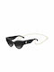 Jimmy Choo Women's Sunglasses with Black Plastic Frame and Black Gradient Lens SONJA/G/N/S 807/9O