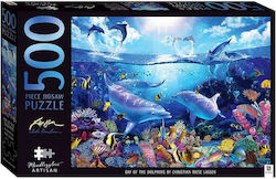 Puzzle Ziua Delfinilor 2D 500 Piese