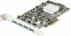 StarTech Κάρτα PCIe σε 4 θύρες USB 3.1 / USB 3.2
