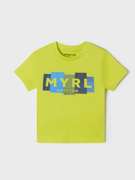 Mayoral Παιδικό T-shirt Πράσινο