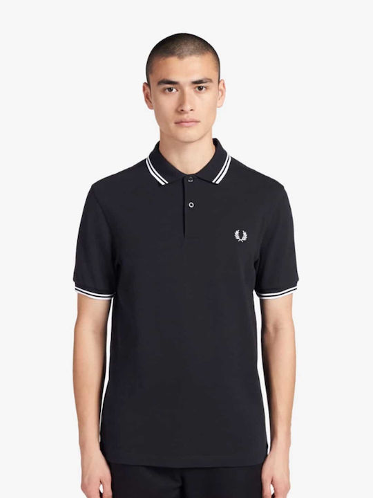 Fred Perry Polo T-shirt Black