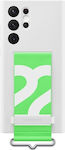 Samsung Silicone Cover with Strap Silicone Back Cover White (Galaxy S22 Ultra 5G)