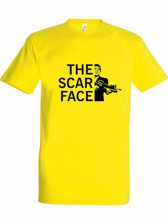 T-shirt Unisex " The Scarface ", Lemon